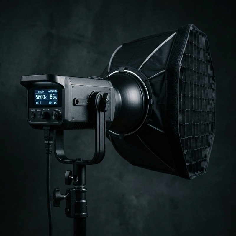 Éclairage et Studio