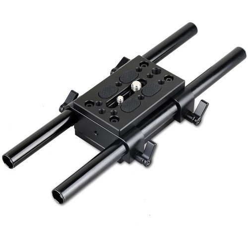 Kit de fixation pour trépied SmallRig avec 2 plaques et 2 pinces pour tiges de 15 mm 2