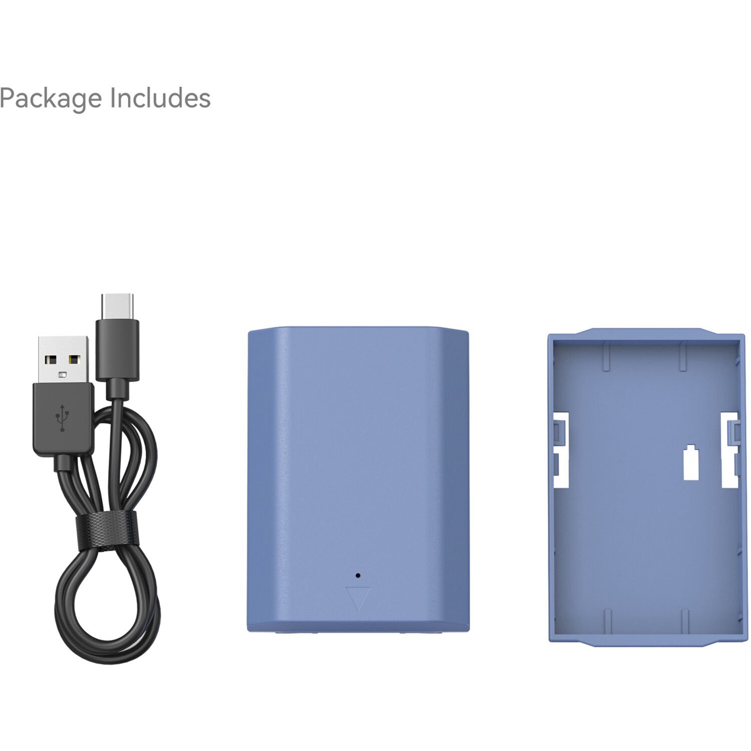 SmallRig NP-FZ100 USB-C Batterie (2400mAh, Blue)