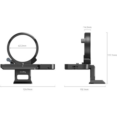 Kit de plaque de montage horizontale/verticale SmallRig pour certaines caméras Sony