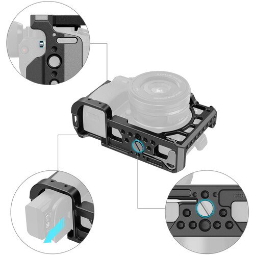 Cage SmallRig pour Sony a6500/a6400/a6300/a6100 4