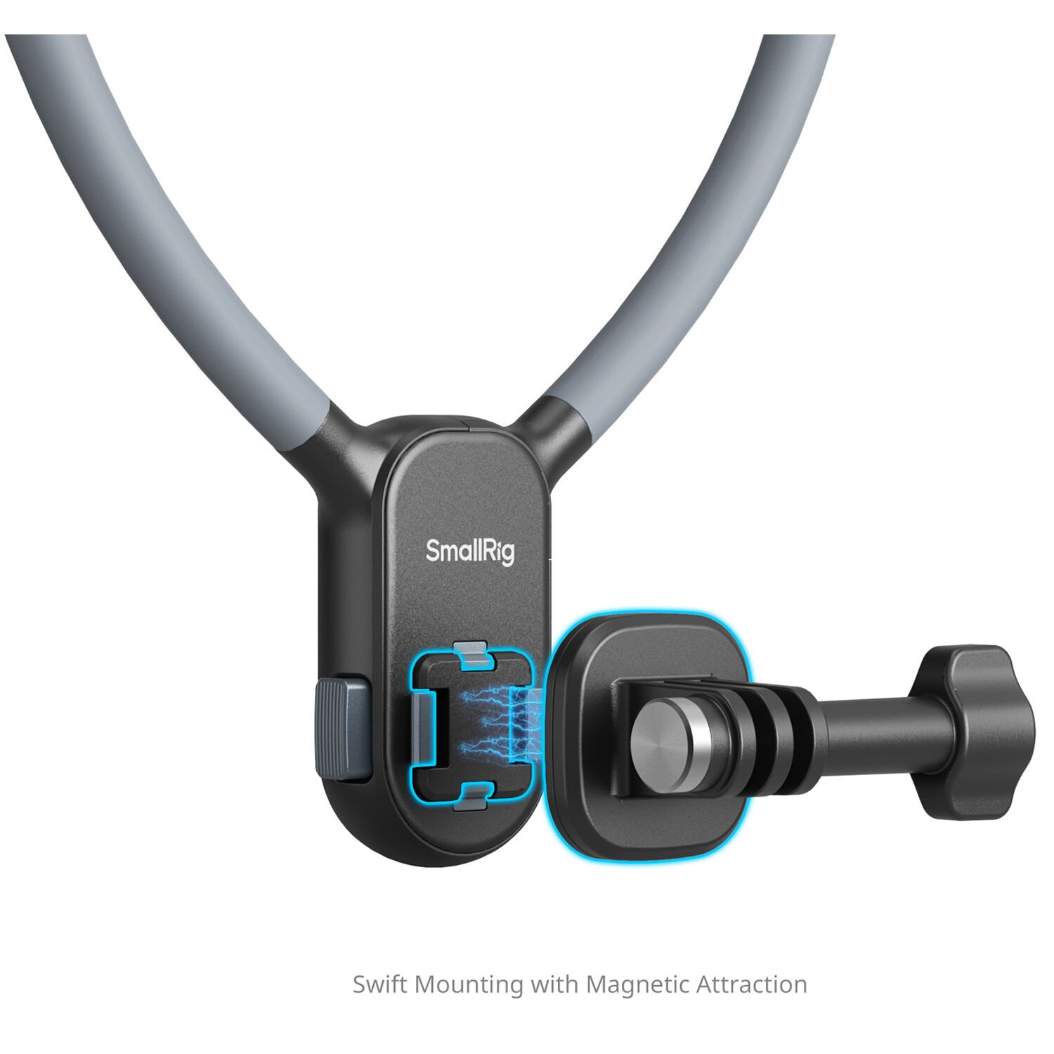Support de cou magnétique SmallRig pour caméras d'action