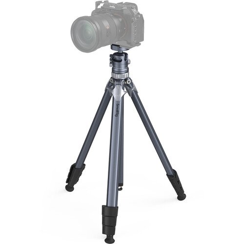 Trépied de voyage léger en aluminium SmallRig AP-02 avec rotule de type Arca 4