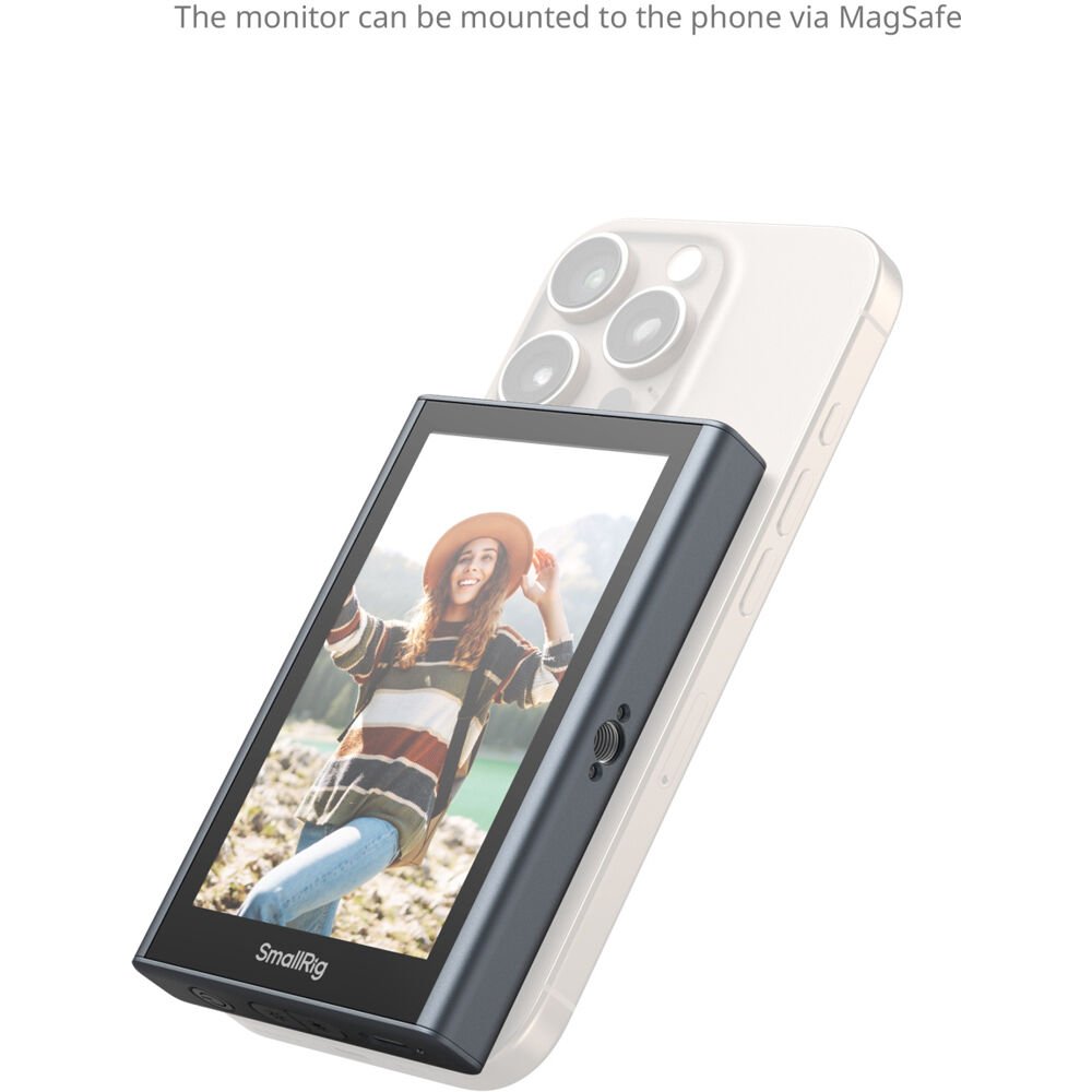 Kit SmallRig pour vlogs avec moniteur vidéo sans fil pour smartphone 3