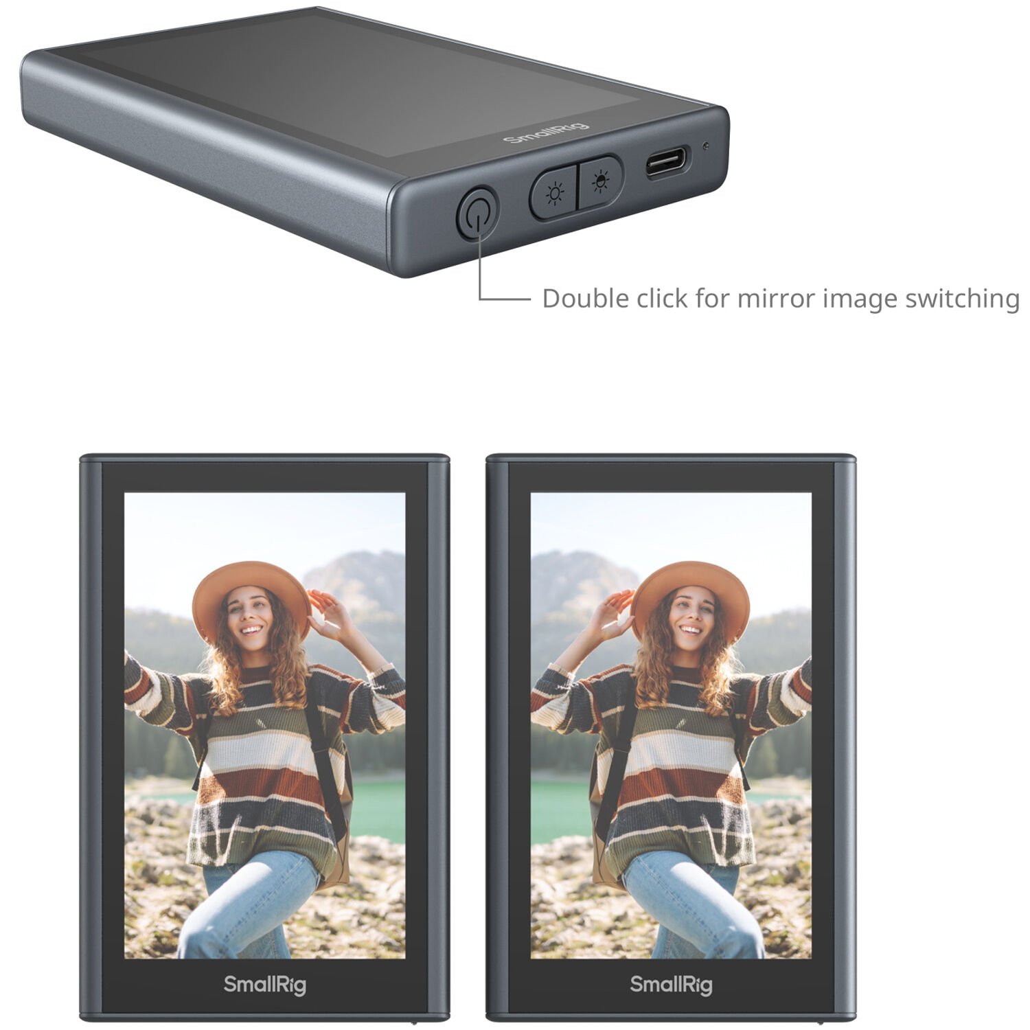 Kit SmallRig pour vlogs avec moniteur vidéo sans fil pour smartphone 2
