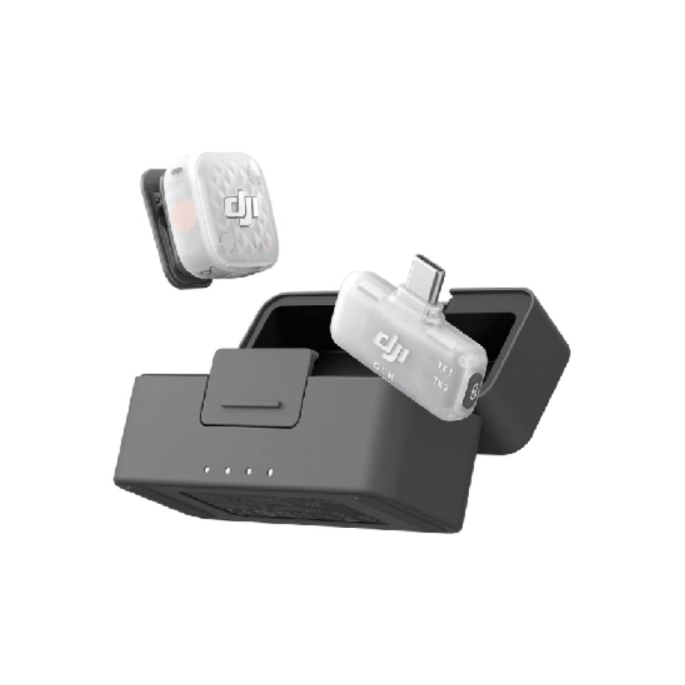 DJI Mic Mini 2S (1 TX + 1 Mobile RX + Boitier de Recharge)