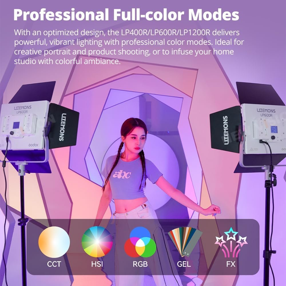 Panel LED Godox Litemons LP600R(RGB) 3