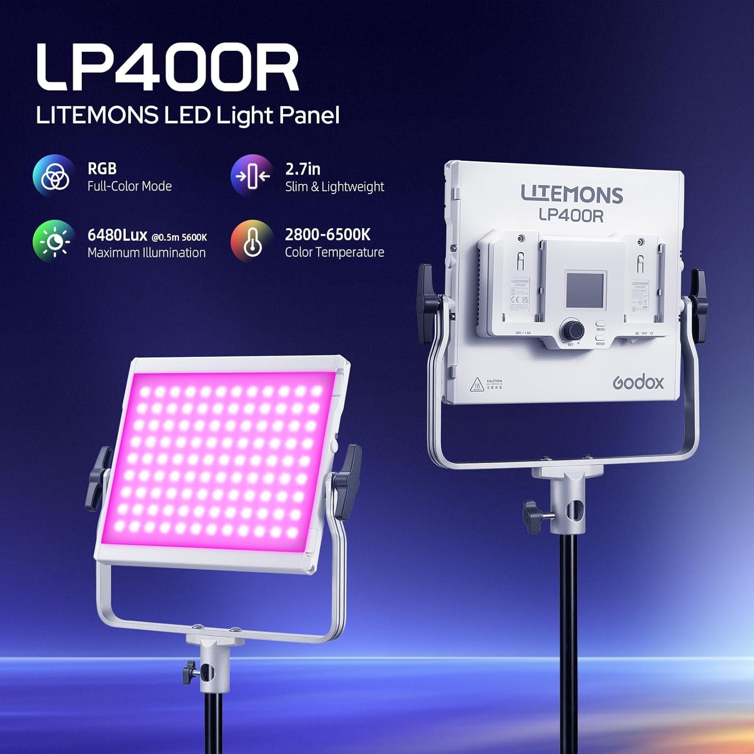 Panel LED Godox Litemons LP400R(RGB)