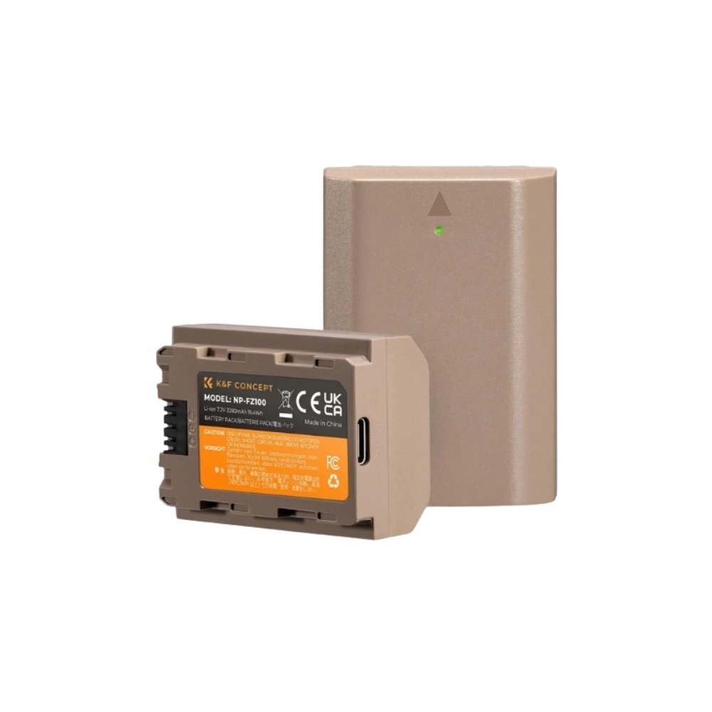 K&amp;F Concept  NP-FZ100 (2 Batterie) pour Sony