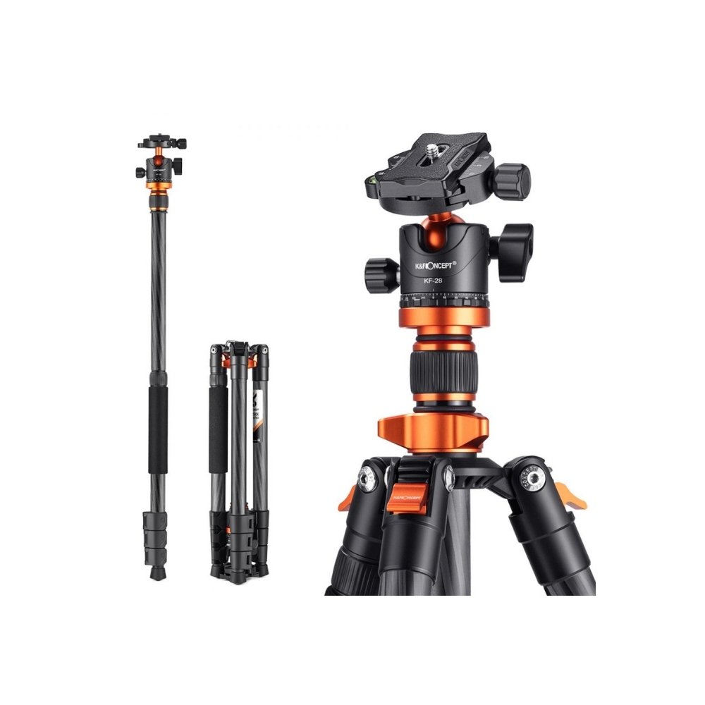 Tripod Carbon Fiber Tripod 22lbs Load