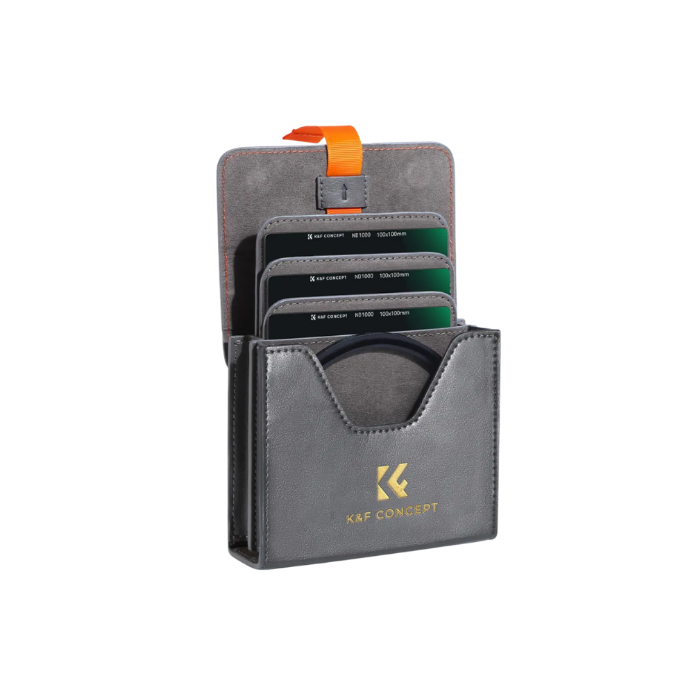 K&amp;F Concept 4-Pocket Water-Resistant Filter Case for Circular or Square Filter