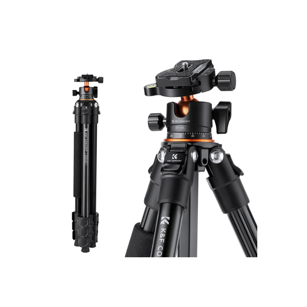 K&amp;F Concept A234A1+BH-28L Aluminum Tripod