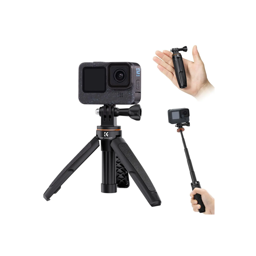 K&amp;F Action Camera Mounts Selfie Stick Desktop Stand