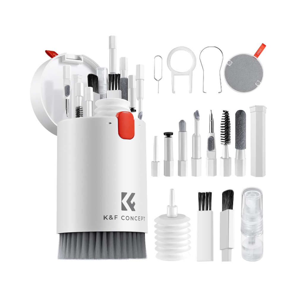 K&amp;F CONCEPT 20 en 1 Kit Nettoyage Clavier PC TéLéPhone Caméra Tablette