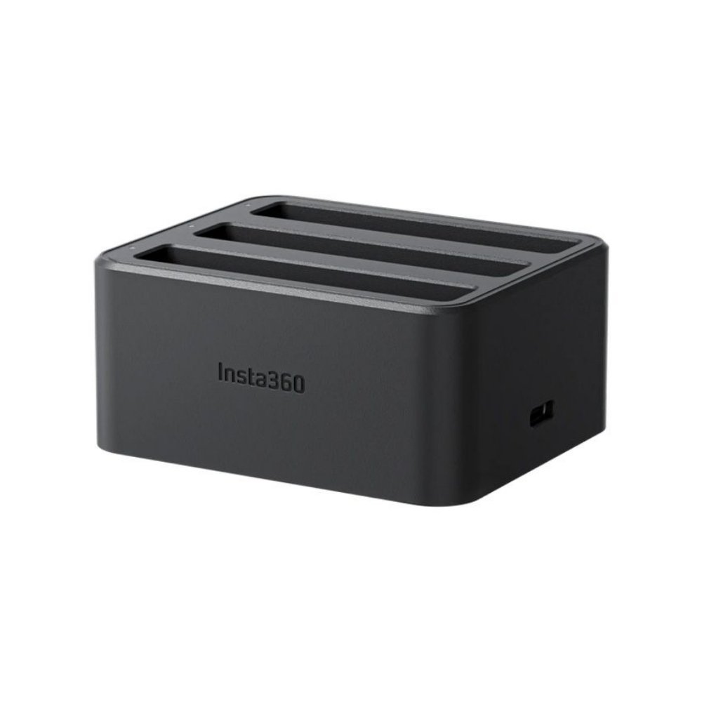 Socle de charge triple pour batteries INSTA360 X4