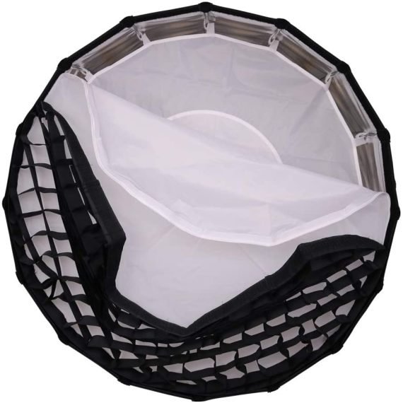 NiceFoto Softbox Parabolique 90cm Quick-Setup 2