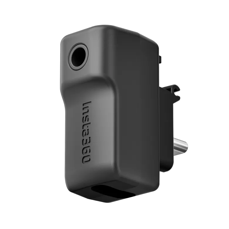 Insta360 X3 Mic Adapter - Vue principale face
