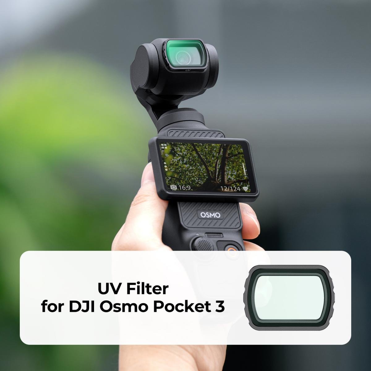DJI Osmo Pocket 3 Magnetic UV Protection Filter