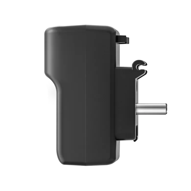 Insta360 X3 Mic Adapter - Vue de profil détaillée