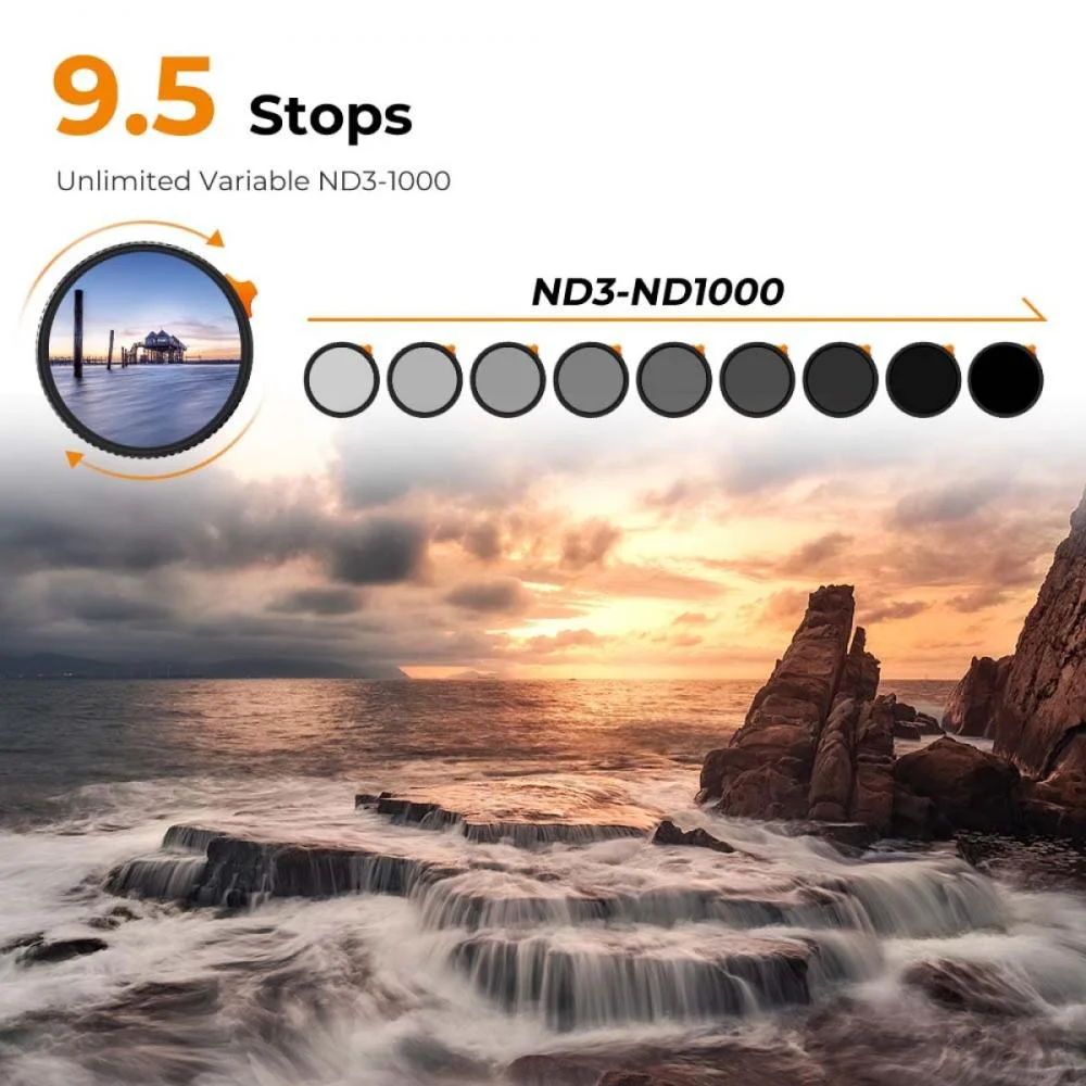 ND Filter ND3-ND1000 67mm Nano-X Series