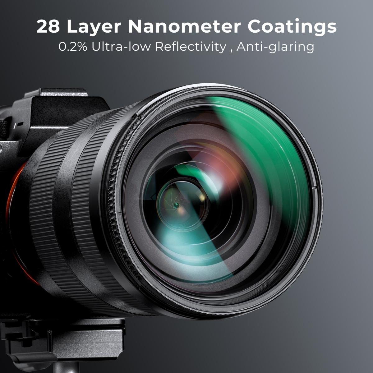 CPL Filtre True Color 77mm Filtre Polarisant Circulaire 4