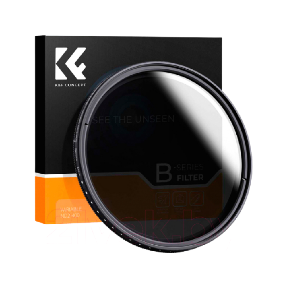K&F Concept 77mm ND2-ND400 Slim Fader Professional