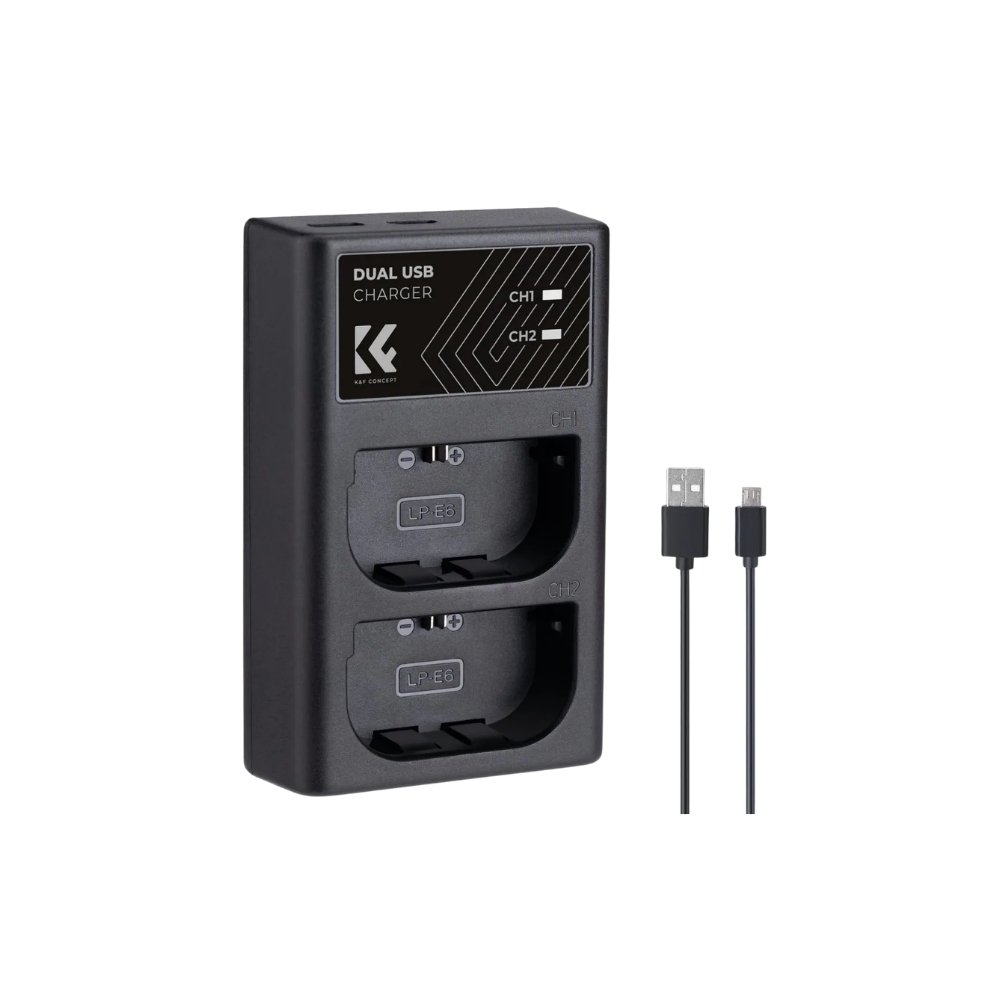K&amp;F Concept LP-E6/LP-E6N/LP-E6NH Battery Charger