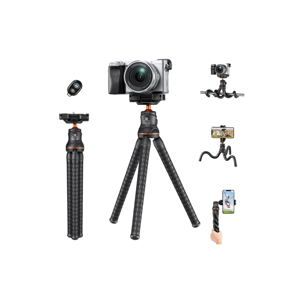 Trépied pour appareil photo mini support flexible et polyvalent pour téléphone