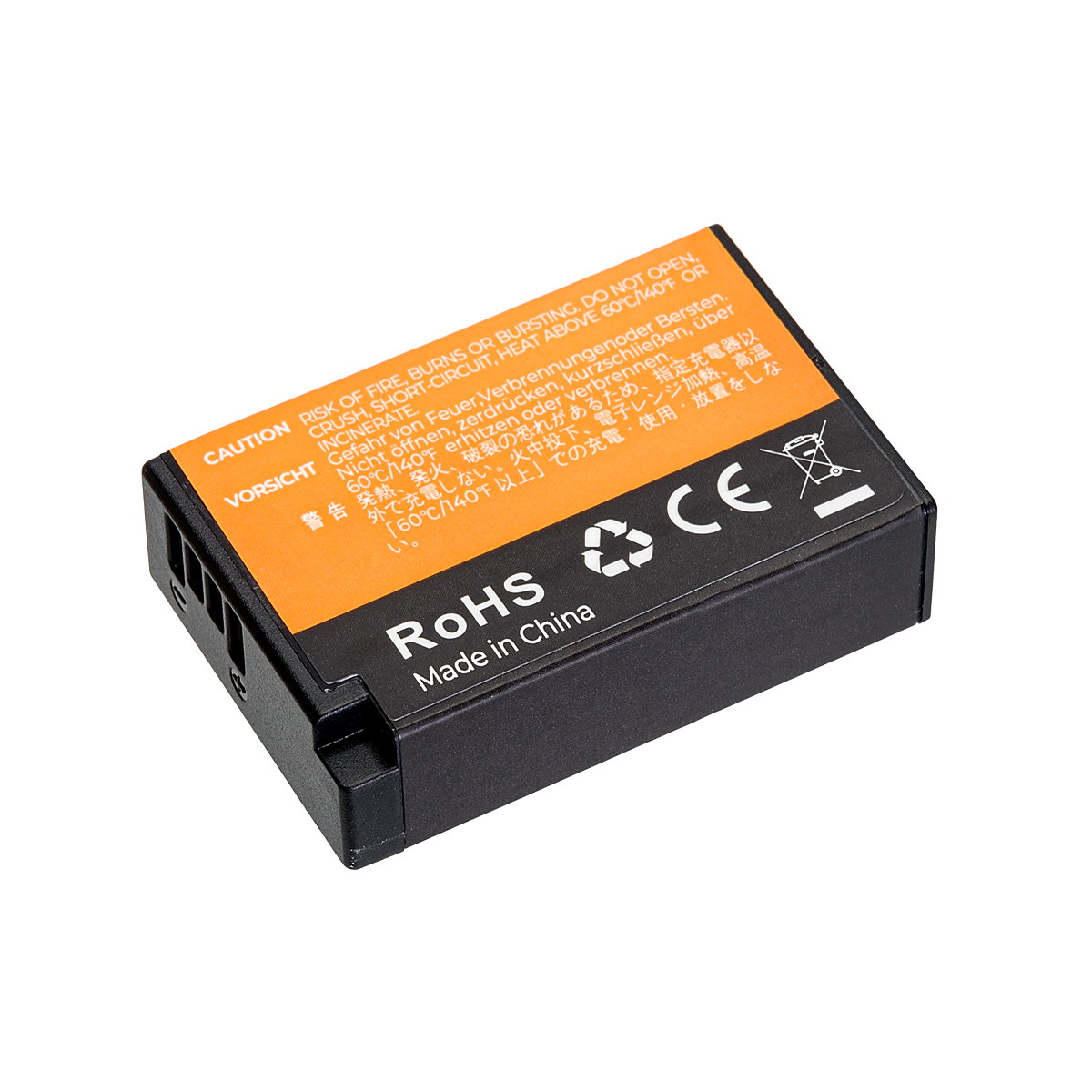 K&F Concept Batterie LP-E17 pour Canon - Vue de profil détaillée
