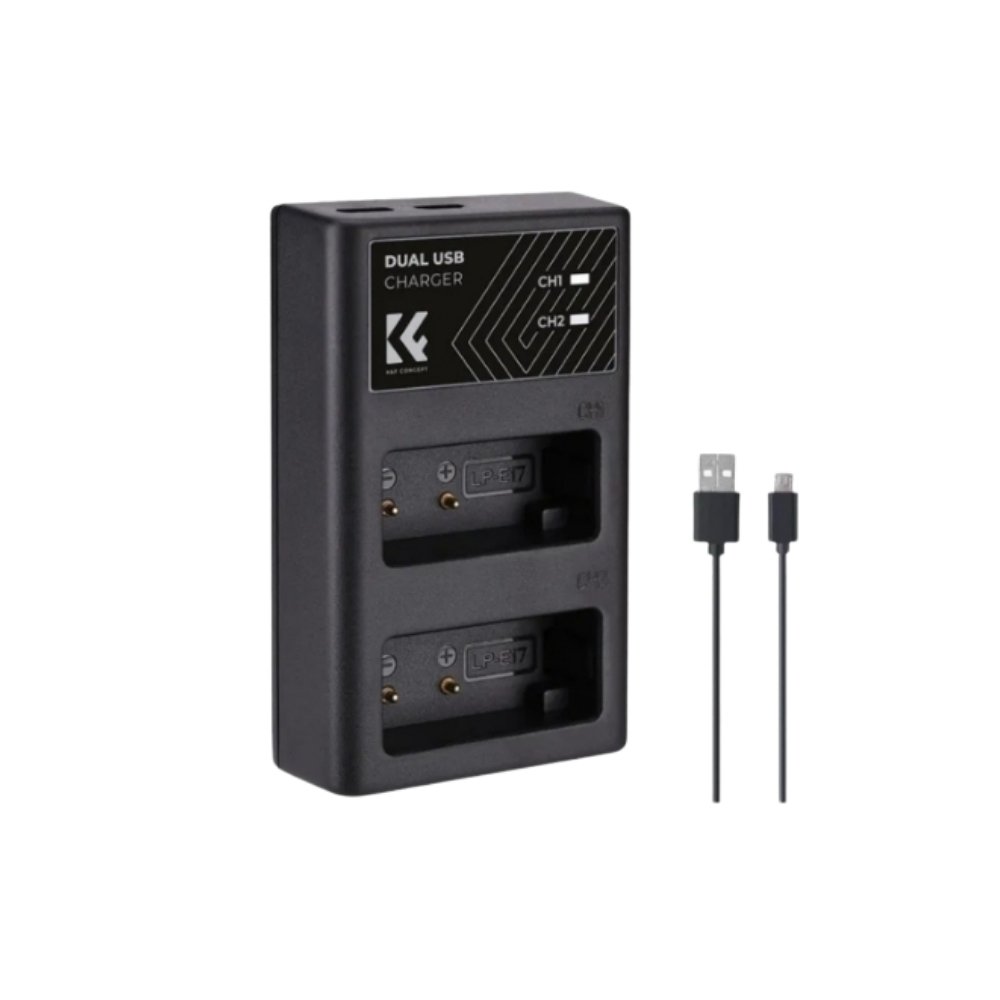 K&amp;F Concept Chargeur hub LP-E17  pour Canon