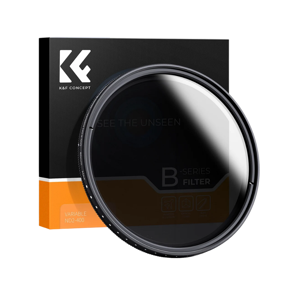 K&F Concept 82mm ND2-ND400 Slim Fader Professional