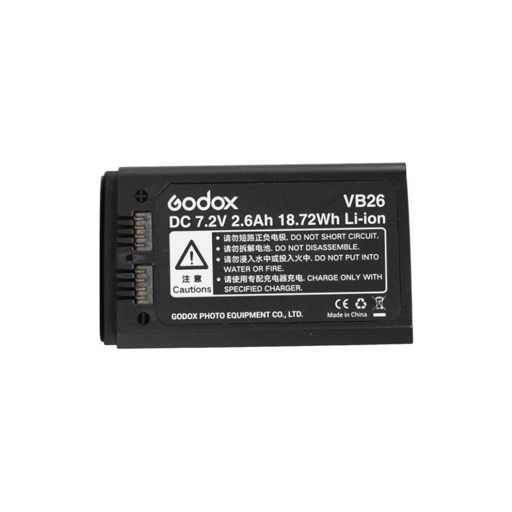 Godox Batterie VB26 Pour Flash Godox V1