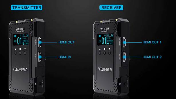 FeelWorld W1000H - Schéma technique officiel